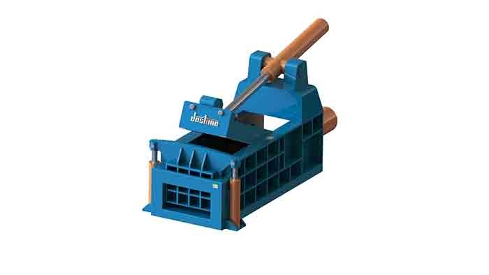 废旧铝卷前出包打包机